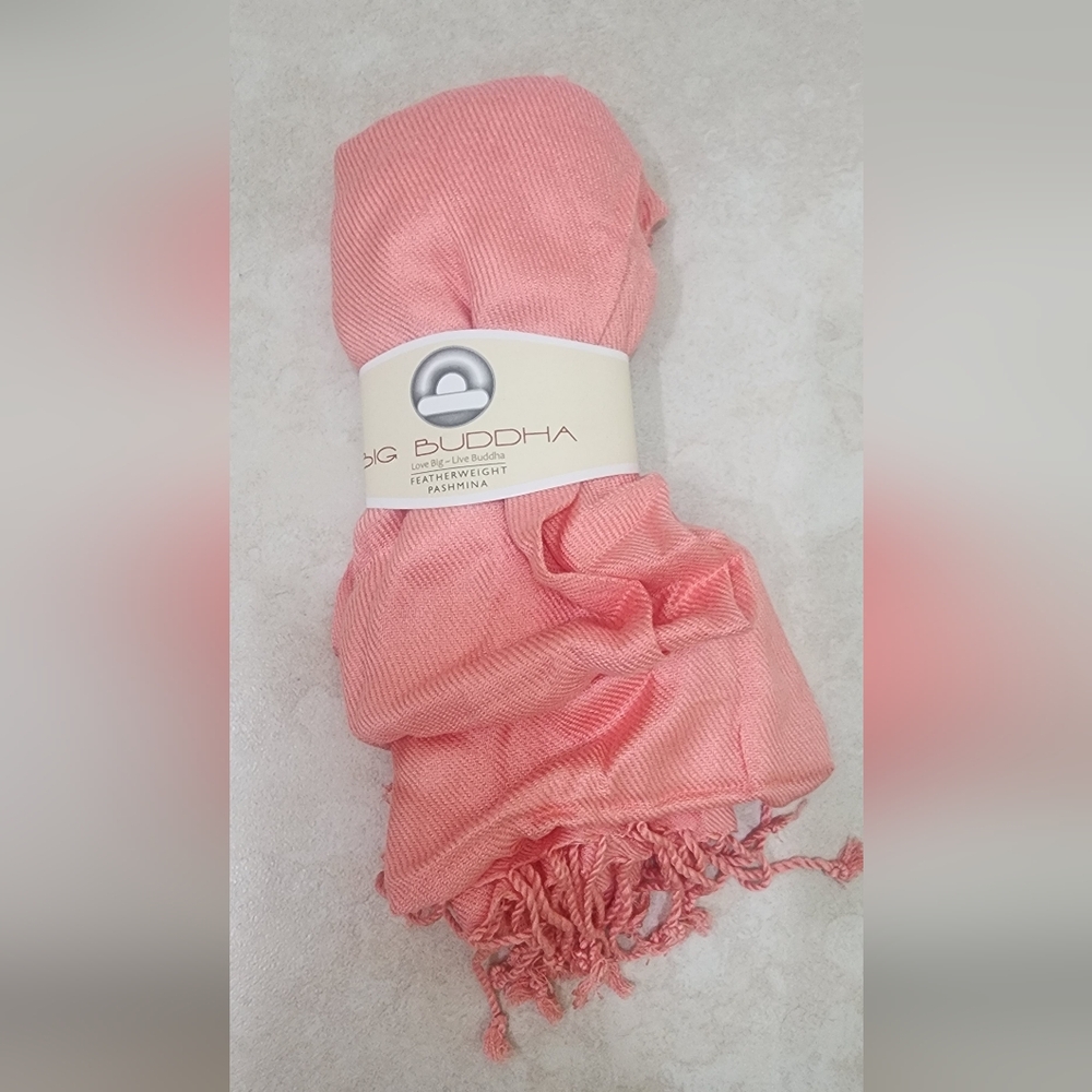 Big‎ Buddha Pink Scarf